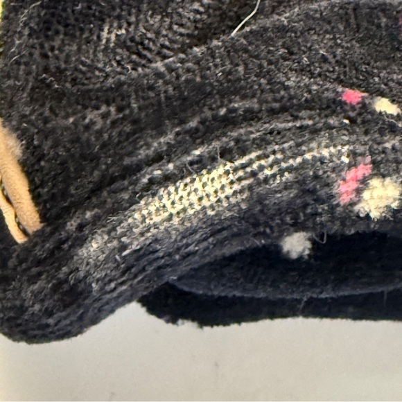 Juicy Couture Y2K Vintage Blue Velvet Polka Dot Bow Top Handle Bag  Preppy CHic - Picture 9 of 12